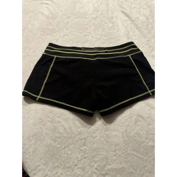 Kyodan Shorts Black Yoga Active Athletic Stretch Breathe Size L - Image 4