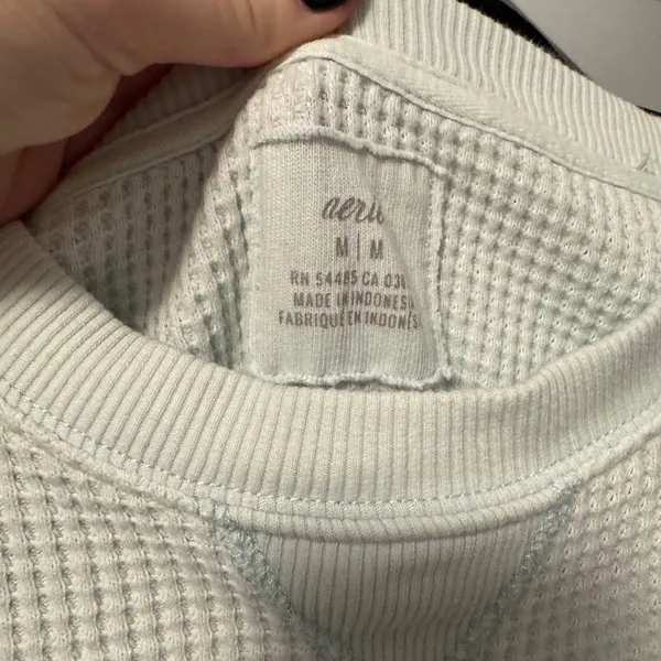 Aerie waffle long sleeve - Image 4