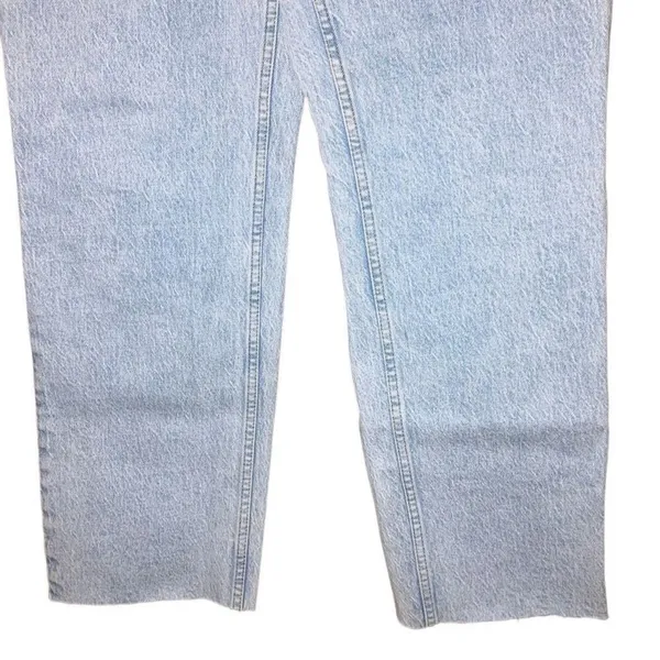 Abercrombie & Fitch The 90’s Straight ultra High Rise light wash 29/8L #760 - Image 5