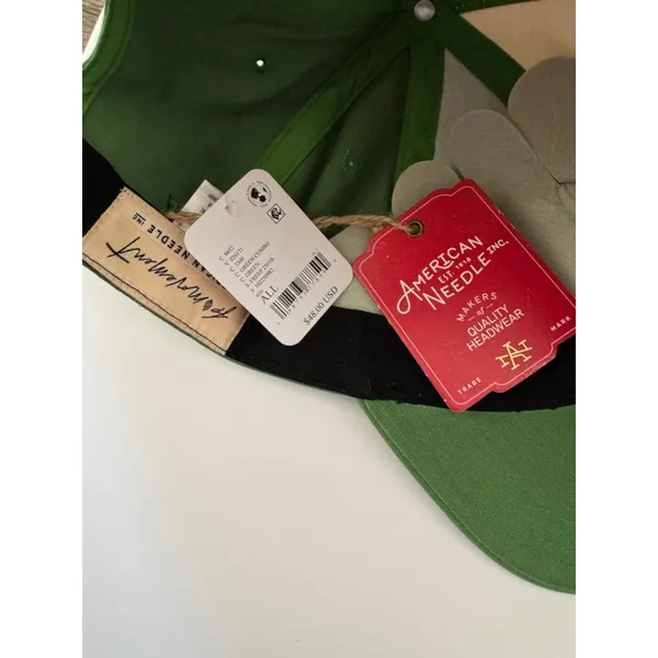 Free People Movement Double Hitter Baseball Hat Green Combo NWT - Image 6