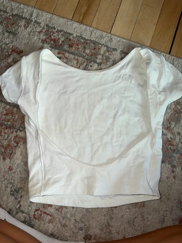 Aerie Open Back Tee Cropped - Image 2