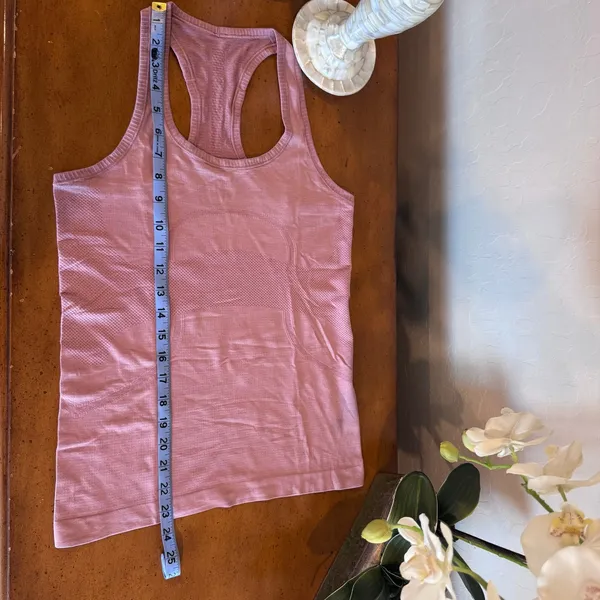 Lululemon Swiftly Tech Racerback Tank Pink Taupe Size 6 - Image 8