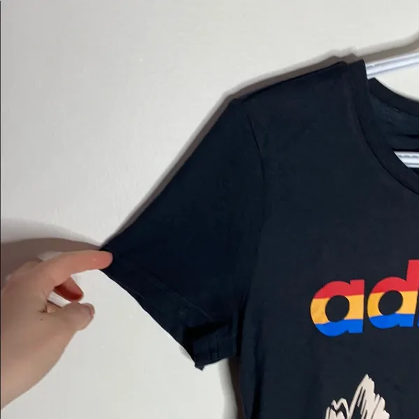 Adidas x Farm Rio black butterfly t-shirt - Image 8