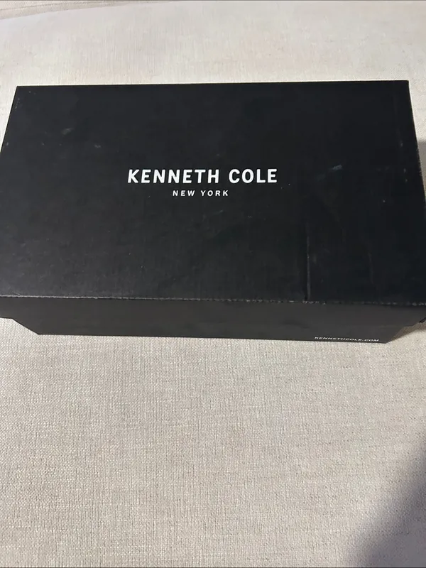 Kenneth Cole New York Umi Pom Pom Pumps, Black Satin. size 7.5, NEW with Box - Image 5
