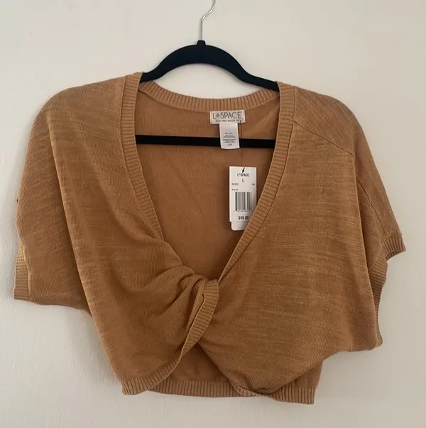 Revolve NWT LSPACE Riley Top and Vagabond Skirt in Toffee - Image 3