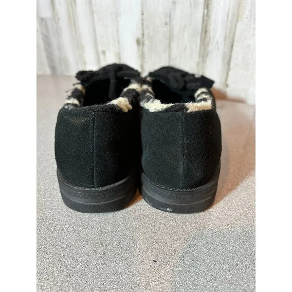 Womens Muk Luks Size 9.5 Flats Suede‎ Upper Moccasins - Image 2