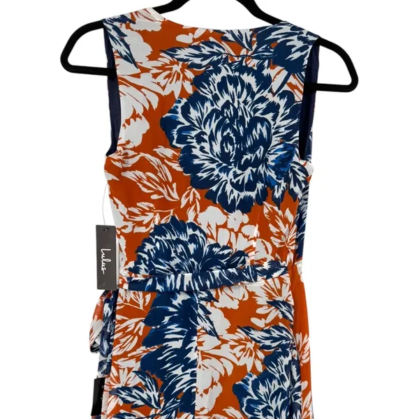 NWT Lulus Desert Trip Floral High-Low‎ Sleeveless Wrap Dress Size XS Feminine - Image 12