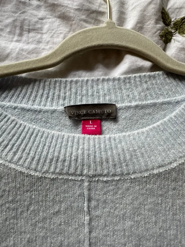 Vince Camuto Blue Sweater - Image 2