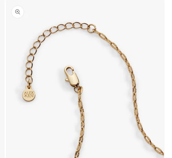ALEX AND ANI Evil Eye Triple Charm Necklace - Image 5