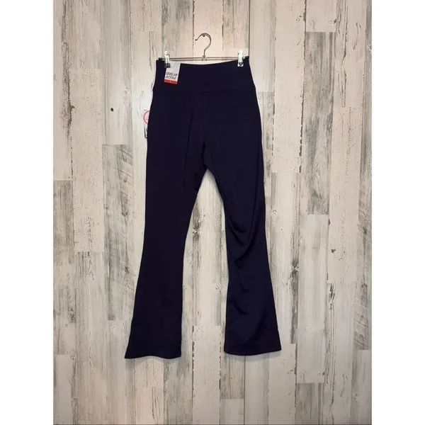 Level Up Active Fleece Lined Yoga Pants Women’s Small Purple Bootcut Athletic Le - Image 8
