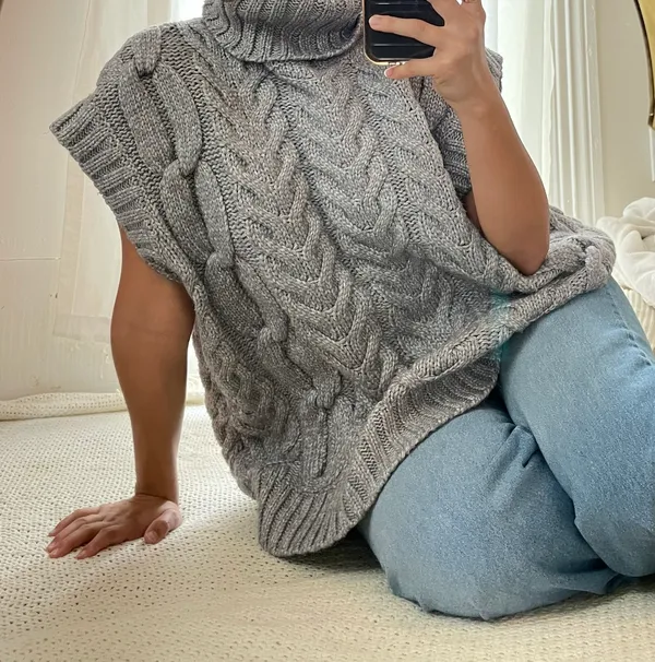 Zara Chunky Vest - Image 3