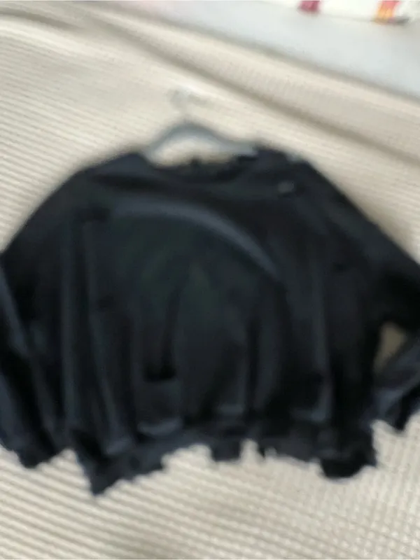 Lulu's Black Crewneck Sweater - Image 2