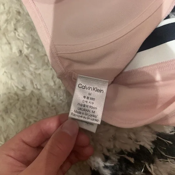 Calvin Klein Pink Women's Bra - Image 3