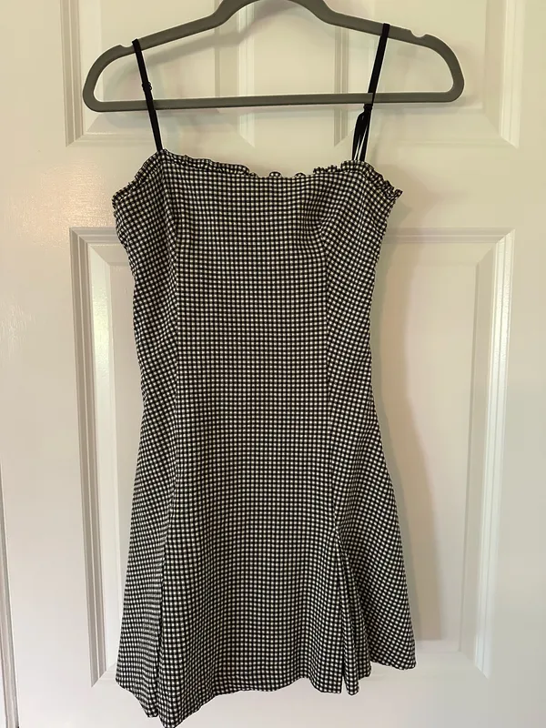 ZARA Box Pleat Mini Dress - Image 5