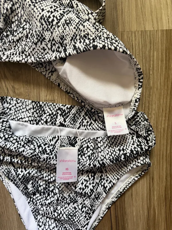 Xhilaration Snake Print Bikini Set - Image 2