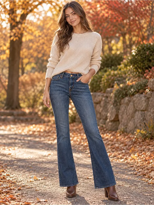 Citizens of Humanity Faye Wide Leg Flare Jeans Size 25 Blue Low Rise Vintage Y2K - Image 2