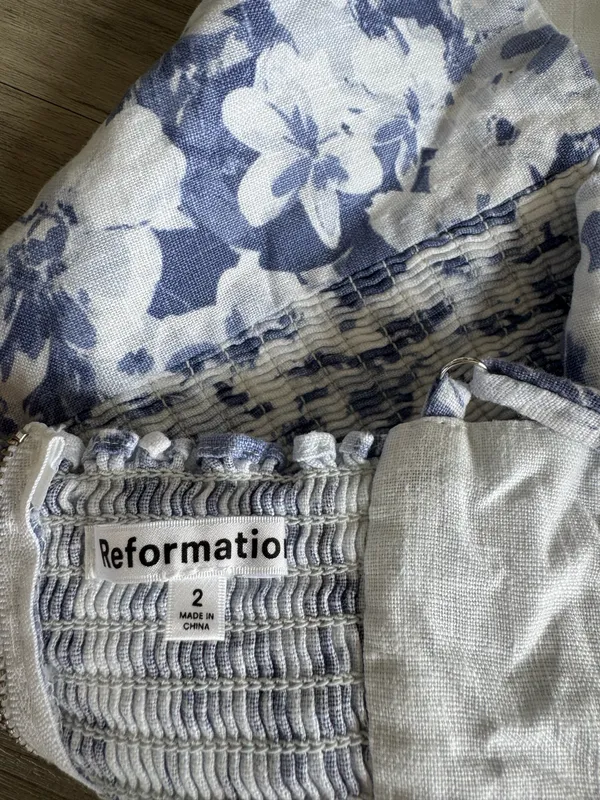 Reformation Linen Top - Image 4