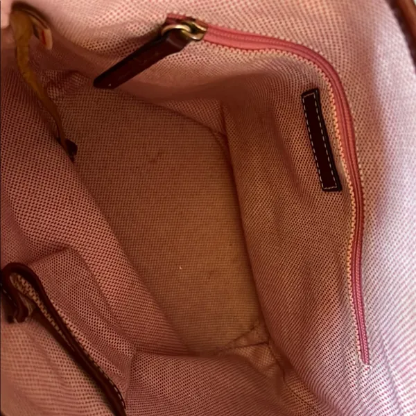 Dooney & Bourke Brown Monogram Tote Bag - Image 2