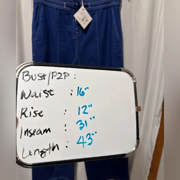 BAUM UND PFERDGARTEN Noiella Pants in Blue Depths Size EU38 (US M/L) NWT #1505 - Image 5