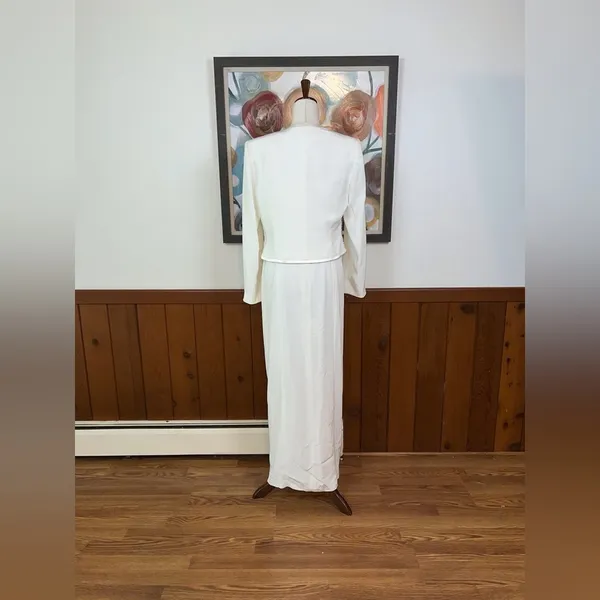 Pretty New Pierre Laurent Mother of the Bride/Simple Wedding Gown! - Image 9