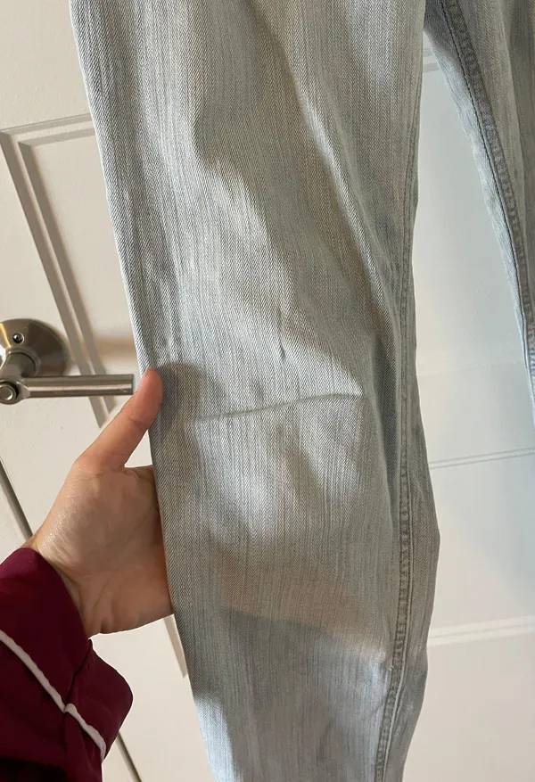 Denim Jeans Light Wash High Rise - Image 3