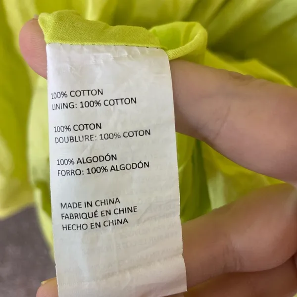 Jason Wu Collective Yellow Midi Dress size 4 - Image 7