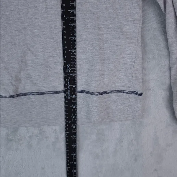 Coca‎ Cola Company Ware Shirt Womens XL Gray Crop Top Long Sleeve - Image 9