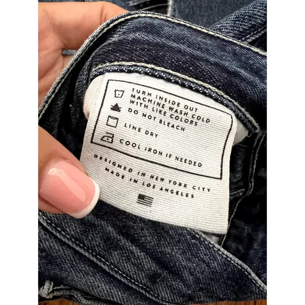ayr the lil dude crop high rise jeans blue size 27 DRM - Image 7