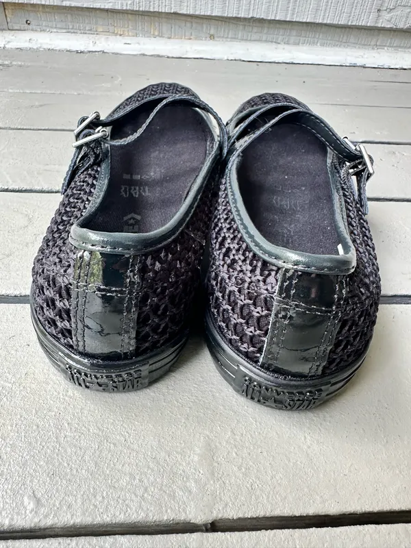Converse Dainty Mary Jane Breezy Knit Flats Shoes/ black NWOT~7 - Image 4