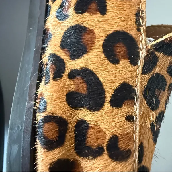 Lucky Brand Animal Print Flats Loafers Womens 7 - Image 7