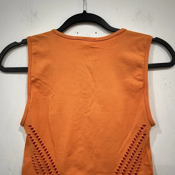 NWOT Urban Outfitters Iets Frans Orange Bodycon Cutout Dress Size Medium - Image 4
