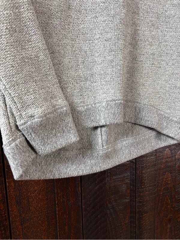 Abercrombie & Fitch Women’s Gray Fleece Sweater Pullover XS - Image 3