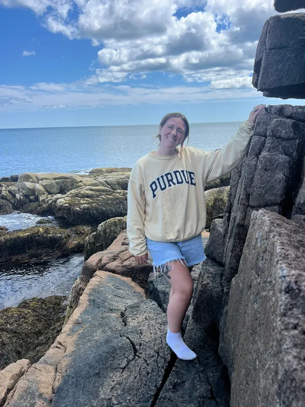 Champion Vintage Purdue Crew neck - Image 2