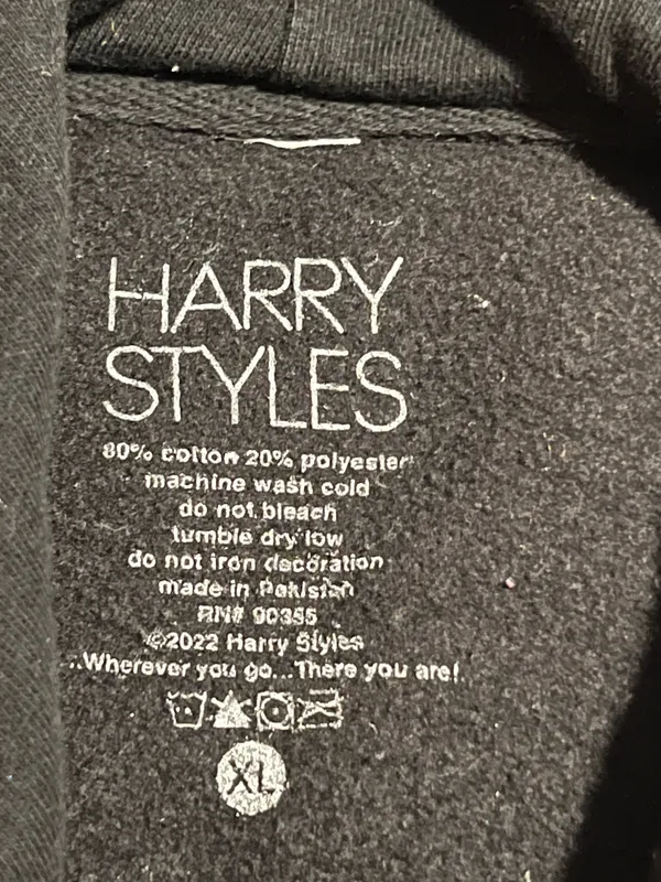 Adult Unisex XL Official Harry Styles Love On Tour Graphic Hoodie - Image 5