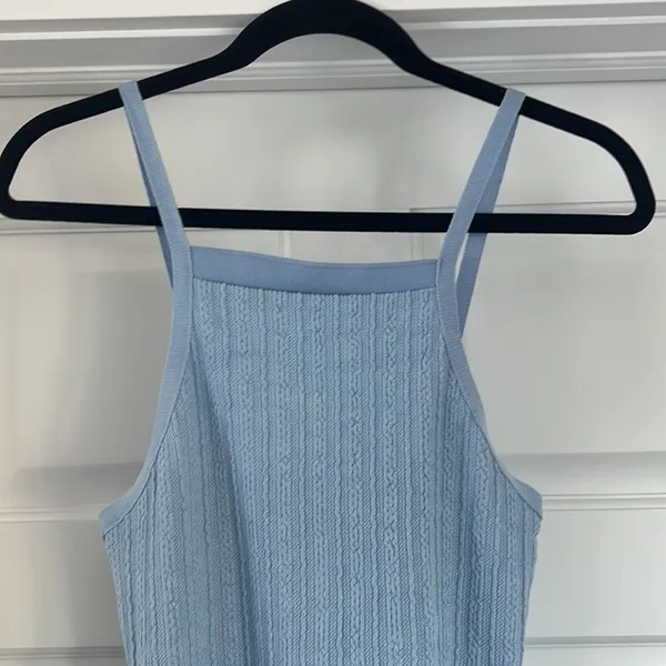 NWT cable knit straight neck dress - Image 3