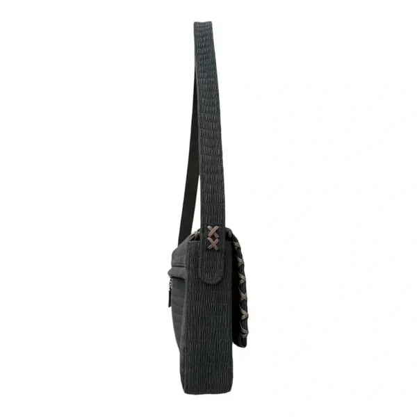 Stuart Weitzman Handbag Solid Green Textured Shoulder Bag Purse‎ with Dust Bag - Image 3