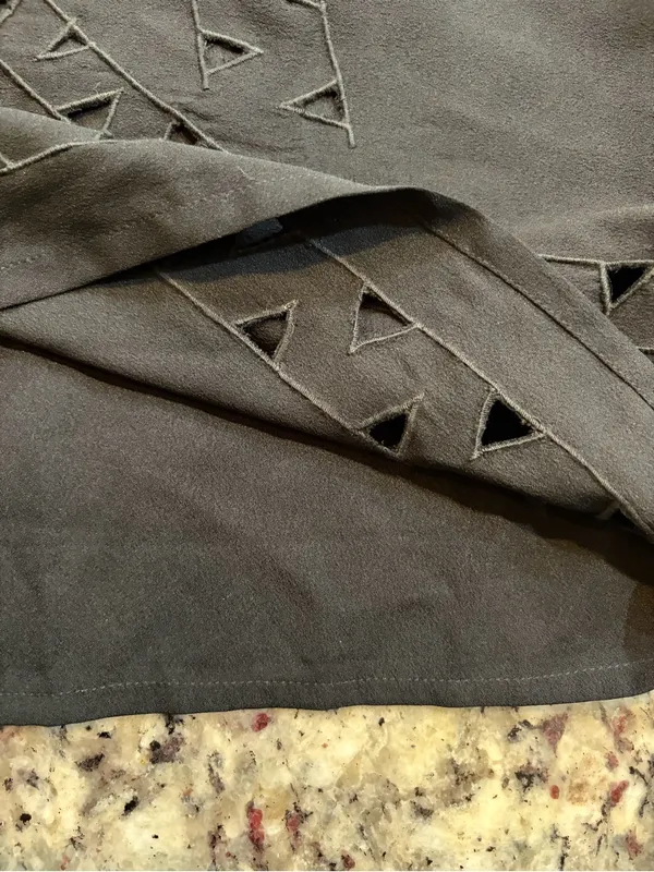 Women’s Black Mini Dress with Cutout Detail - Image 2
