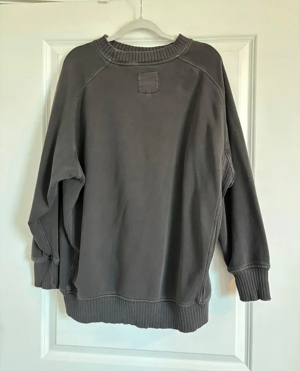 Aerie Dark Grey Crew Neck - Image 3