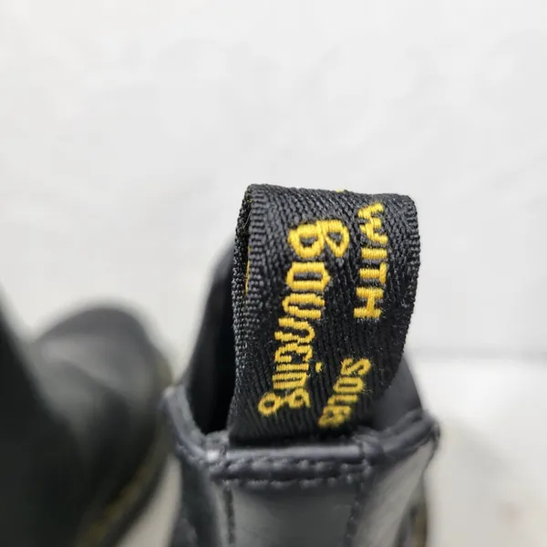 Dr. Martens Nappa Chelsea Boots Womens 7 Mens 6 Black Leather Pull On Airwair - Image 12