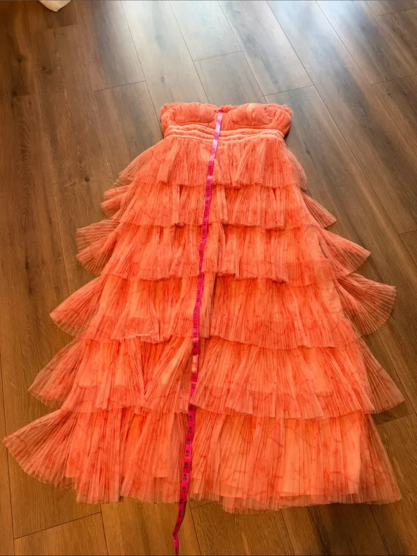 Anthropologie HUTCH Monaco Tiered Tulle Dress- size 12 - Image 5