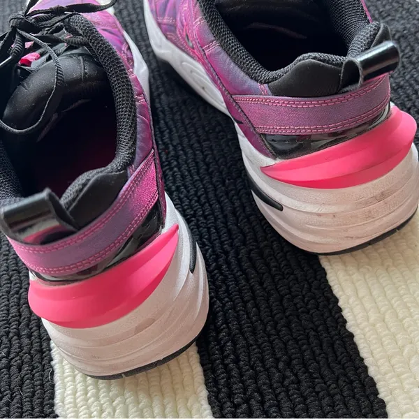 Nike Women's Y2K Purple and Pink Casual Sneakers - Image 3