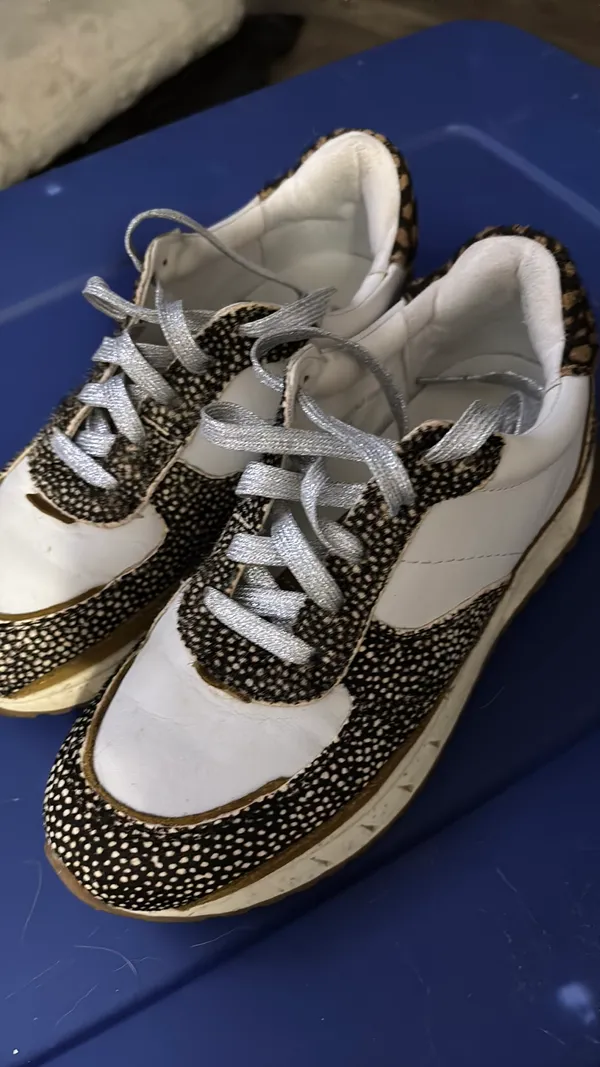 Cheetah print sneakers Multiple Size 6 - Image 4