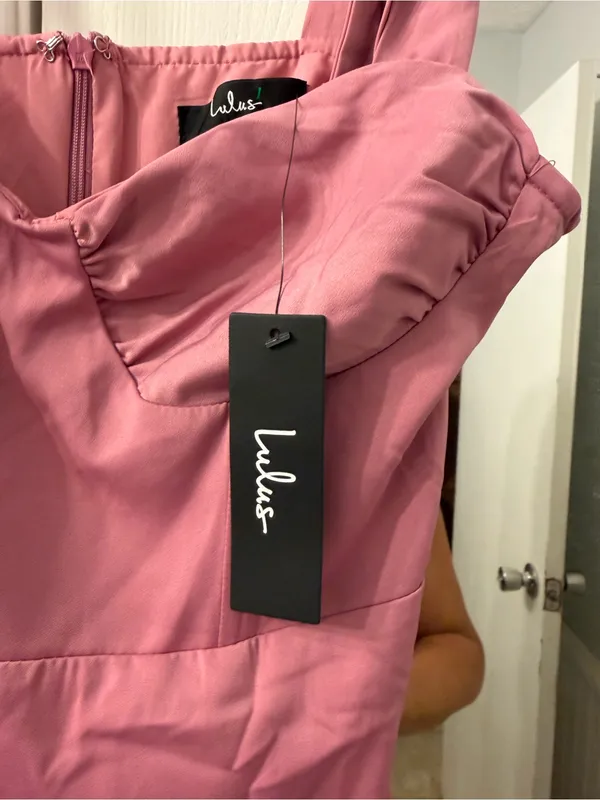 Lulu’s NWT Pink Bustier Mini Dress - Image 3