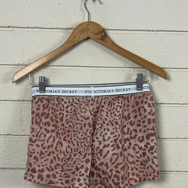 Victoria's Secret animal print boxer sleep shorts size XS - Image 8
