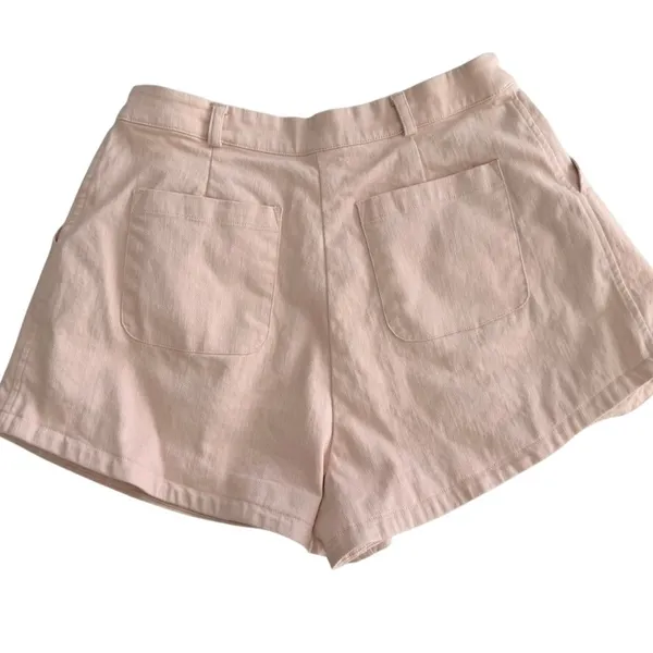 Majorelle Kaylee Peachy Pink Shorts Size Medium High Rise Fashion Dressy Party - Image 5