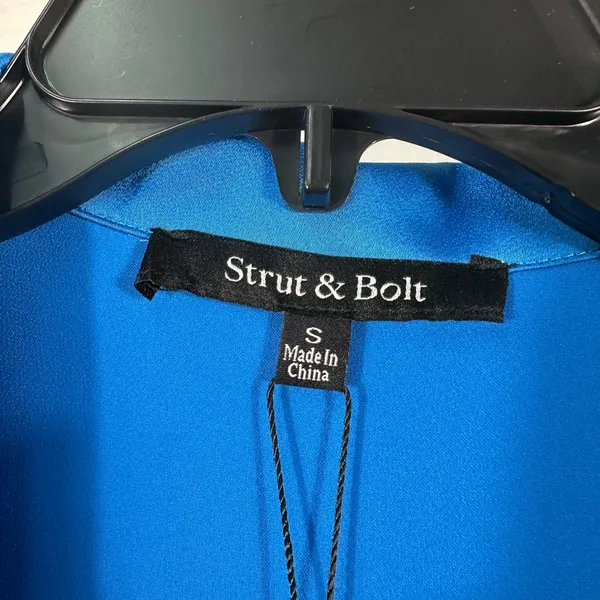 Strut and Bolt Blue Long Sleeve Pantsuit Size Small NWT - Image 6