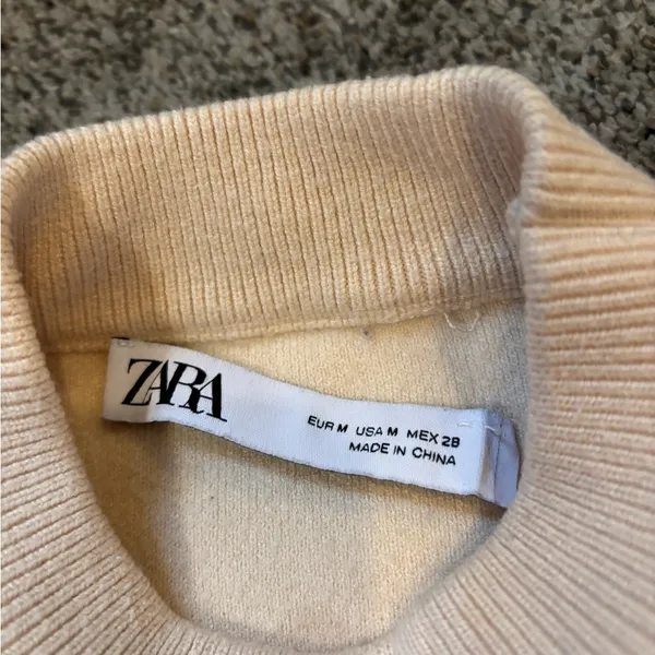 Zara Puff Sleeve Sweater - Image 3