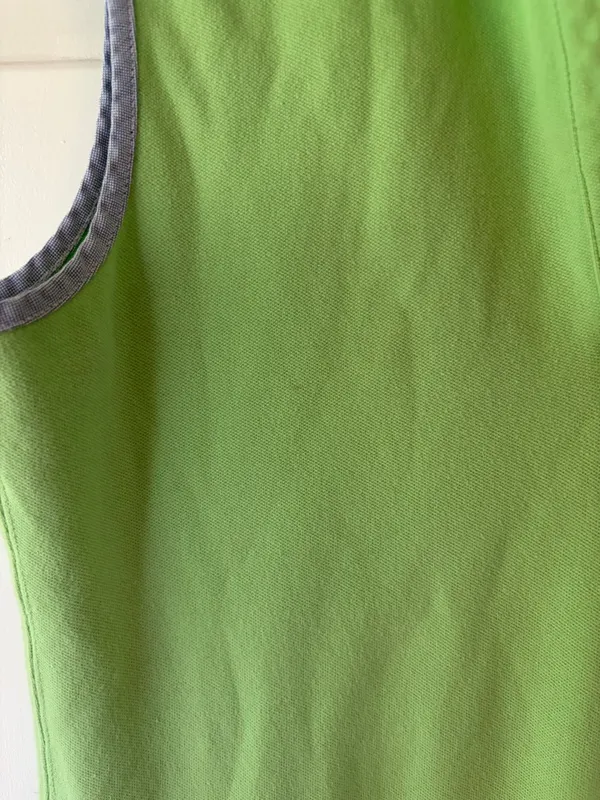 VTG Tommy Hilfiger Green Polo Dress S Preppy Tennis Yacht Club Resort Vacation - Image 7
