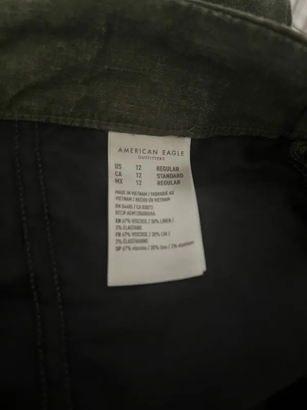 American Eagle Linen Pants - Image 7