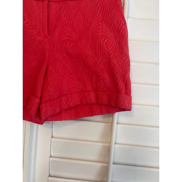 Apt 9 Coral‎ Dress Shorts Size 6 - Image 4